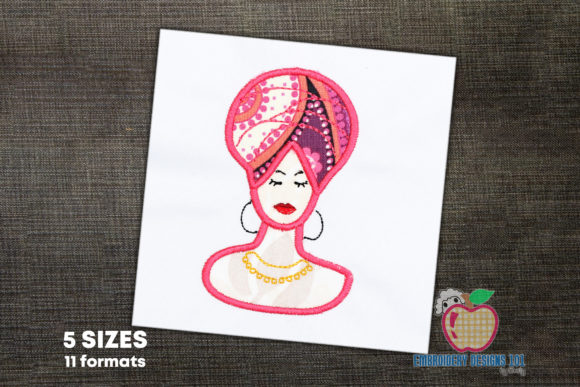 African Woman Applique: A Seasonal Embroidery Designer's Review