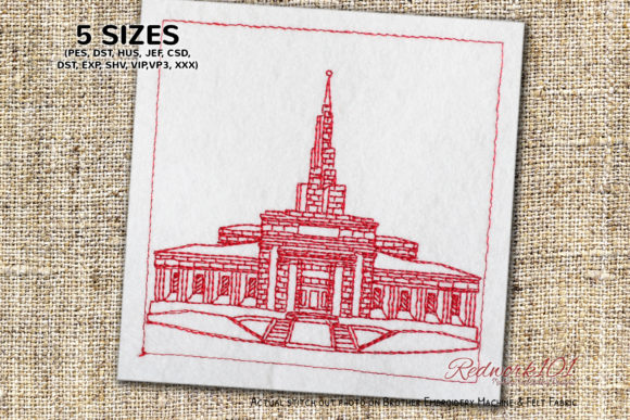 Apia Samoa Temple Bluework: A Seller's Review