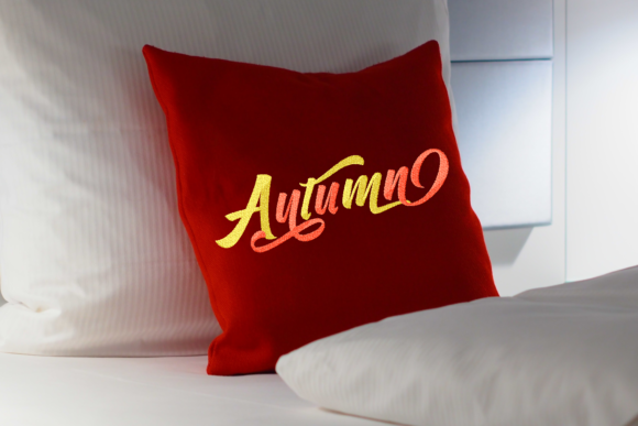Autumn: A Seasonal Embroidery Design