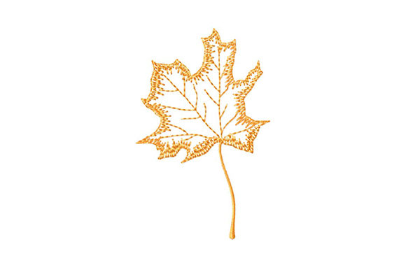 Autumn Maple Leaf: An Embroidery Designer's Review for Handmade Gifts