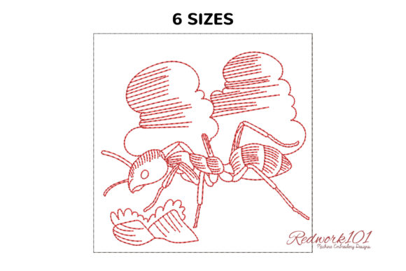 Big Argentine Ant Redwork: A Designer’s Review for Boutique Apparel