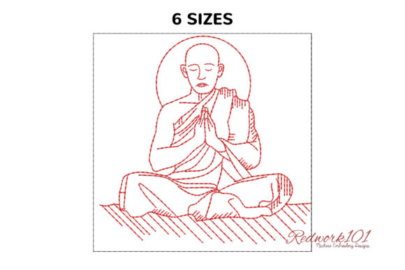 Buddha in Meditation Machine: An Embroidery Designer Review