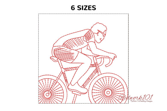 Cyclist Redwork: A Designer’s Review for Craft Fair Sellers