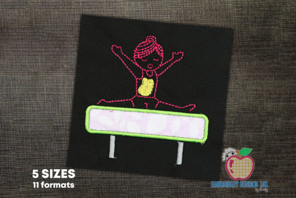 Female Gymnast Performance Applique Review