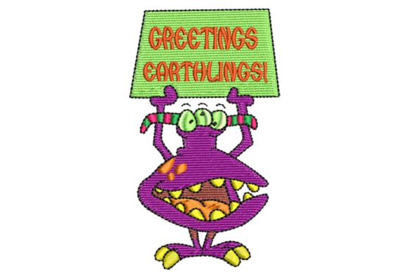 Friendly Alien Monster: A Design Review for Small Business Merch