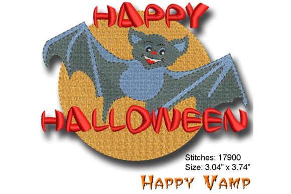 Happy Vamp Embroidery Design Review for Boutique Apparel