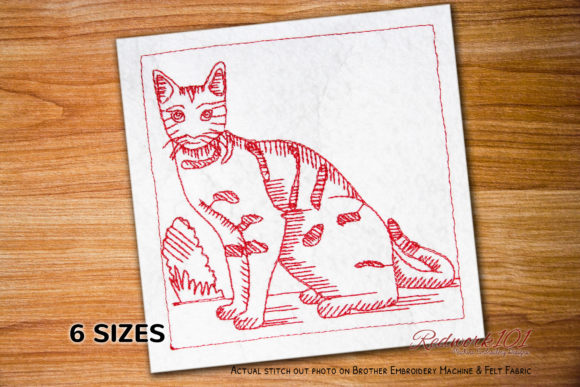 The Brown Spotted Bengal Cat Redwork: A Seller Review