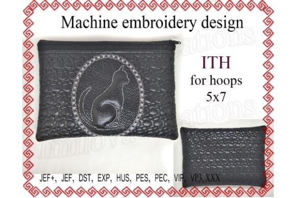 Zippered Bag - Cat in the Hoop: A Pro Embroidery Designer’s Review